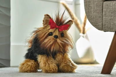Bearington Stuffed Yorkshire Terrier: Chewie The Yorkie Plush Puppy, Ultra-Soft 13