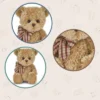 Bearington Teddy Bear Stuffed Animal: Light Brown 11 Inches