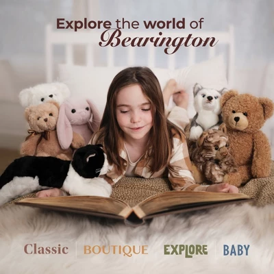 Bearington Tux Plush Panda Bear Stuffed Animal With Ultra-Soft Fur, 11 Inch, For Ages 1-14 - Image 5