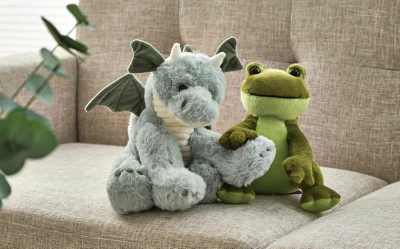 Bearington Burnie Plush Dragon Stuffed Animal, 10.5 Inch - Image 2