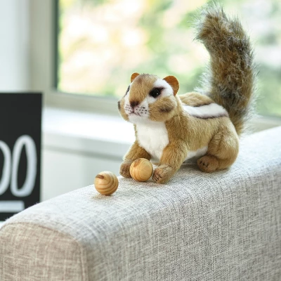 Bearington Chippie Plush Chipmunk Stuffed Animal, 7 Inch