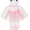 Bearington Dreamer White Plush Unicorn Stuffed Animal Ballerina In Pink Ballet Outfit, 14 Inches