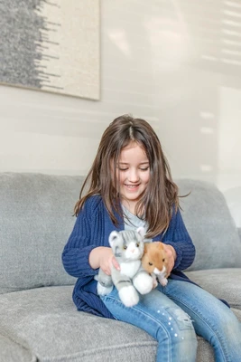 Bearington Cheeks Stuffed Hamster: Adorable Plush Stuffed Hammy, Ultra-Soft 6 Toy - Image 2