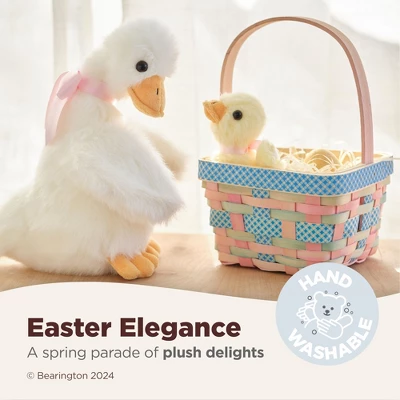 Bearington Downie & Duckie Plush Yellow Duck Stuffed Animal, Adorable, Soft And Cuddly, 10.5 Inches, For Ages 1-14 - Image 2