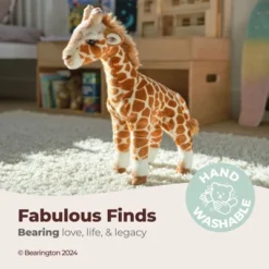 Bearington Twiggie Plush Giraffe Stuffed Animal, 15 Inch For Boys And Girls, For Ages 3-14