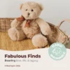 Bearington Baby Bensen Brown Plush Stuffed Animal Teddy Bear, 10 Inches, For Ages 3-14