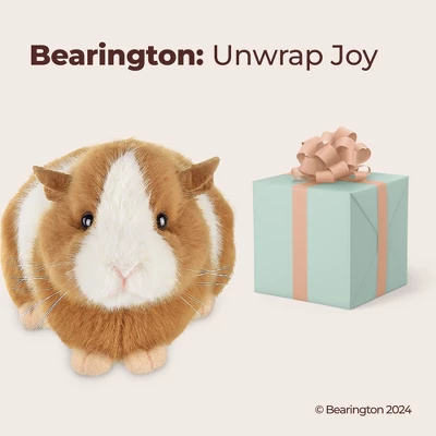 Bearington Ginny Plush Guinea Pig Stuffed Animal For Little Boys And Girls, 8", For Ages 3-14 - Image 3
