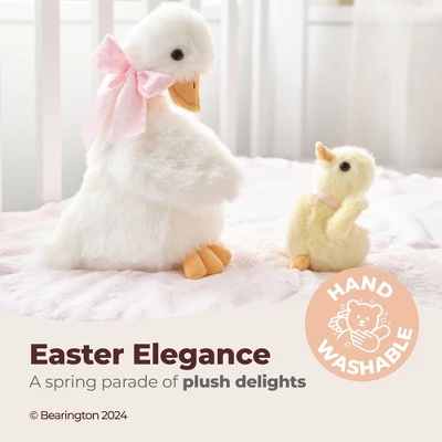 Bearington Duck With Duckling Stuffed Animal, Daisy And Duckie, 10 Inches, For Ages 1-14