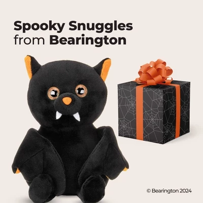 Bearington Echo Plush Stuffed Animal Halloween Black Bat, 7.5 Inches, For Ages 3-14 - Image 2