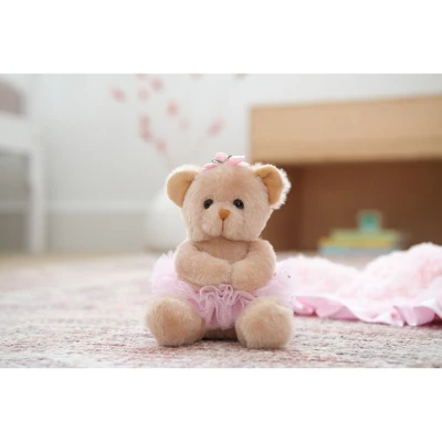Bearington Bearington Collection Bella Plush Ballerina Teddy Bear Stuffed Animal, 6 Inch, For Ages 3-14 - Image 2