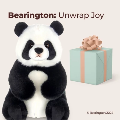 Bearington Tux Plush Panda Bear Stuffed Animal With Ultra-Soft Fur, 11 Inch, For Ages 1-14 - Image 4