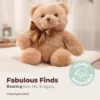 Bearington Bearington Collection Lil' Honey Brown Plush Stuffed Animal Teddy Bear, 12", For Ages 3-14