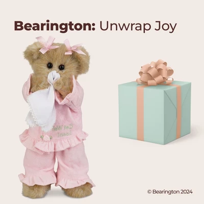 Bearington Sicky Vicky Get Well Soon Stuffed Animal Teddy Bear 10 Inches, For Ages 3-14 - Image 4