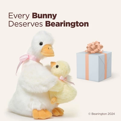 Bearington Downie & Duckie Plush Yellow Duck Stuffed Animal, Adorable, Soft And Cuddly, 10.5 Inches, For Ages 1-14 - Image 4