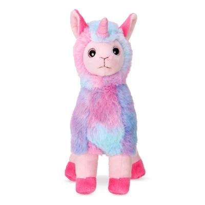 Bearington Lil' Luna Llamacorn The Rainbow Llama Plush, 7 Inch Llama Stuffed Animal - Image 7