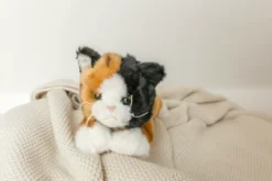 Bearington Collection Callie Plush Stuffed Animal Calico Cat, 15"