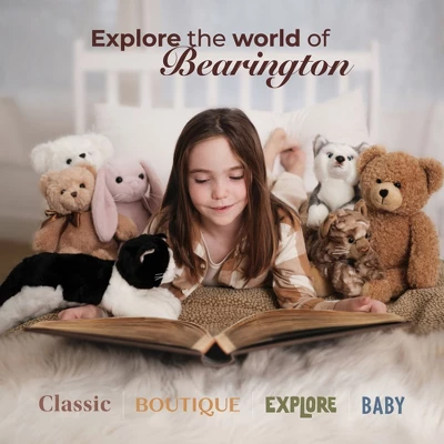 Bearington Ginny Plush Guinea Pig Stuffed Animal For Little Boys And Girls, 8", For Ages 3-14 - Image 4