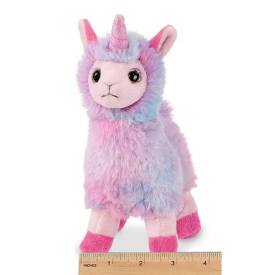 Bearington Lil' Luna Llamacorn The Rainbow Llama Plush, 7 Inch Llama Stuffed Animal - Image 6