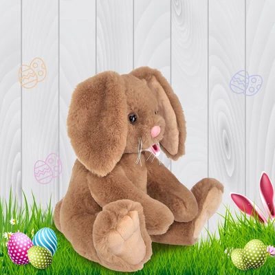 Bearington Lil Benny Brown Plush Stuffed Animal Bunny Rabbit, 6 Inches - Image 3